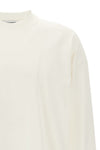 the jil sander long-sleeved t-shirt features an essential construction in compac