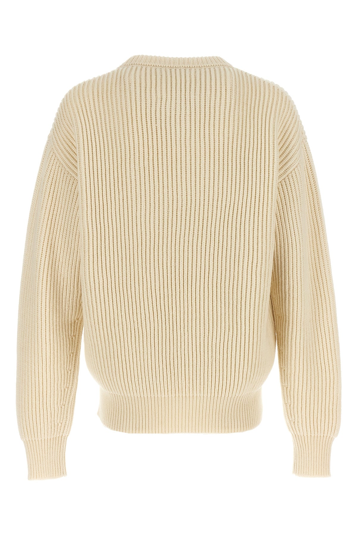 chunky english rib wool sweater