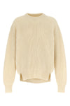 chunky english rib wool sweater