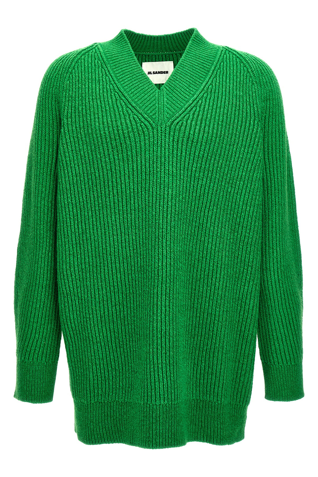 JIL SANDER M oversized cotton blend sweater