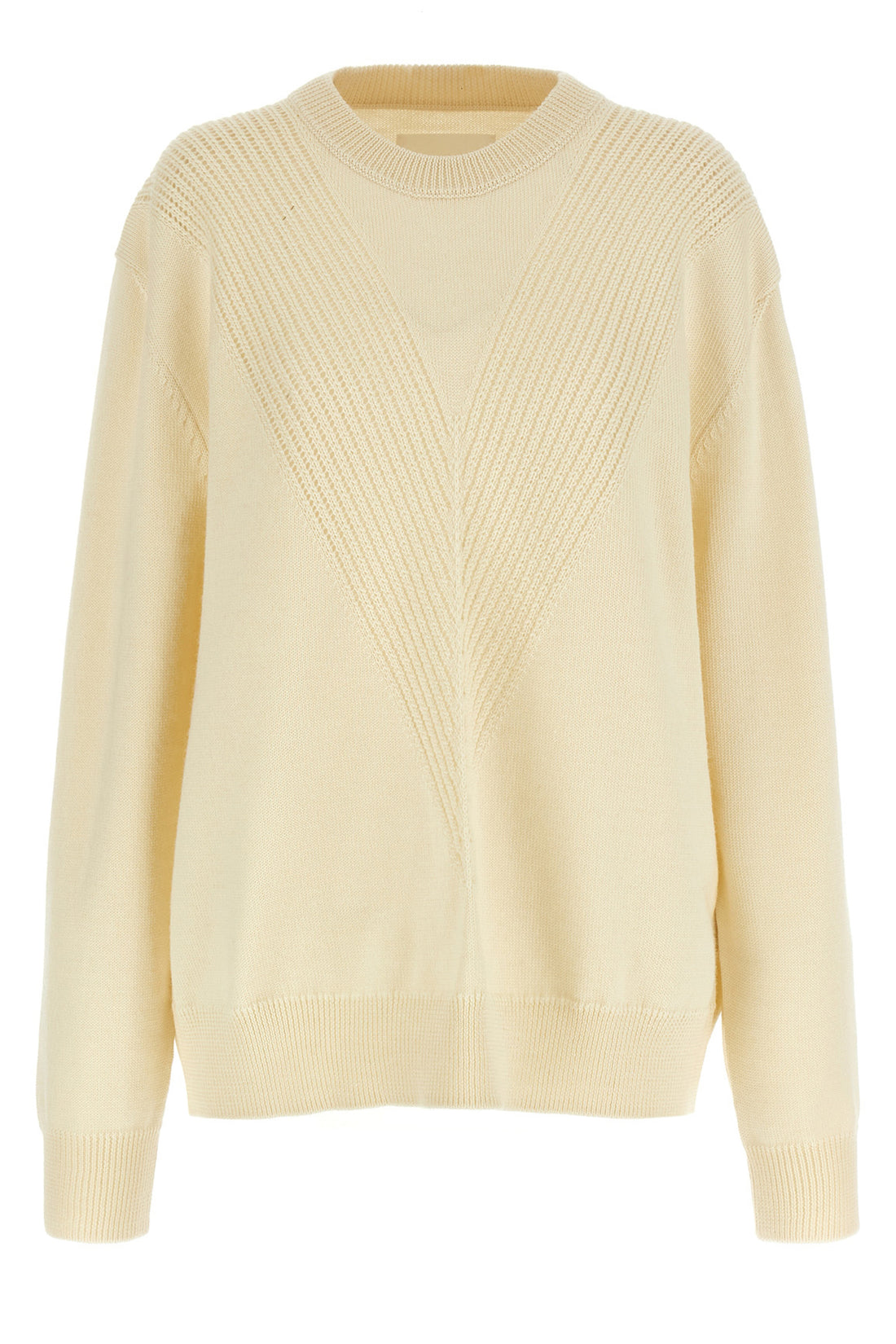 JIL SANDER 48 knitted wool sweater