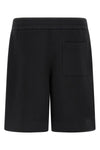 fleece cotton bermuda shorts