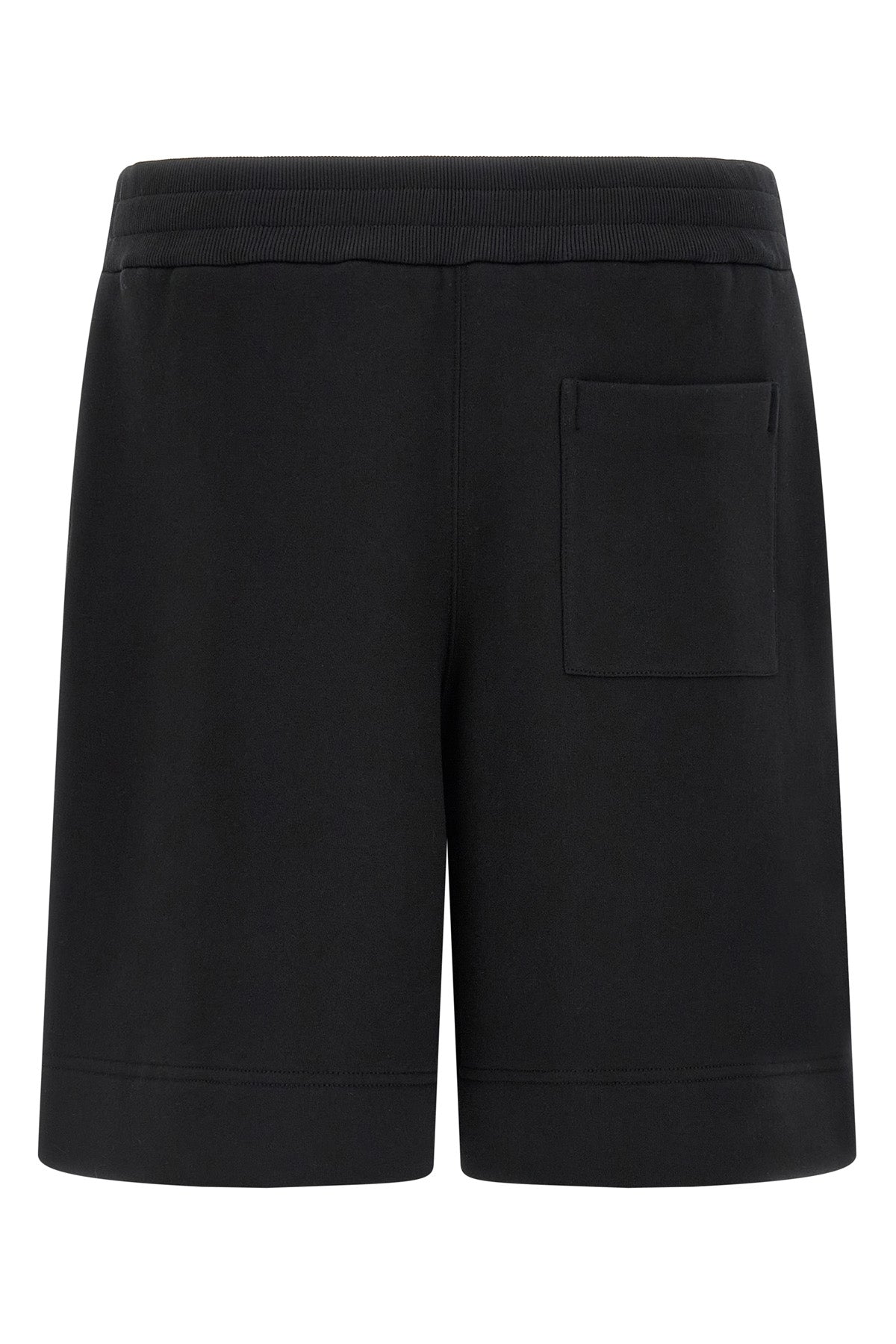 fleece cotton bermuda shorts