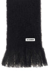 the jil sander small scarf in mohair blend