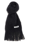 the jil sander small scarf in mohair blend