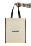 medium flat canvas shopping bag