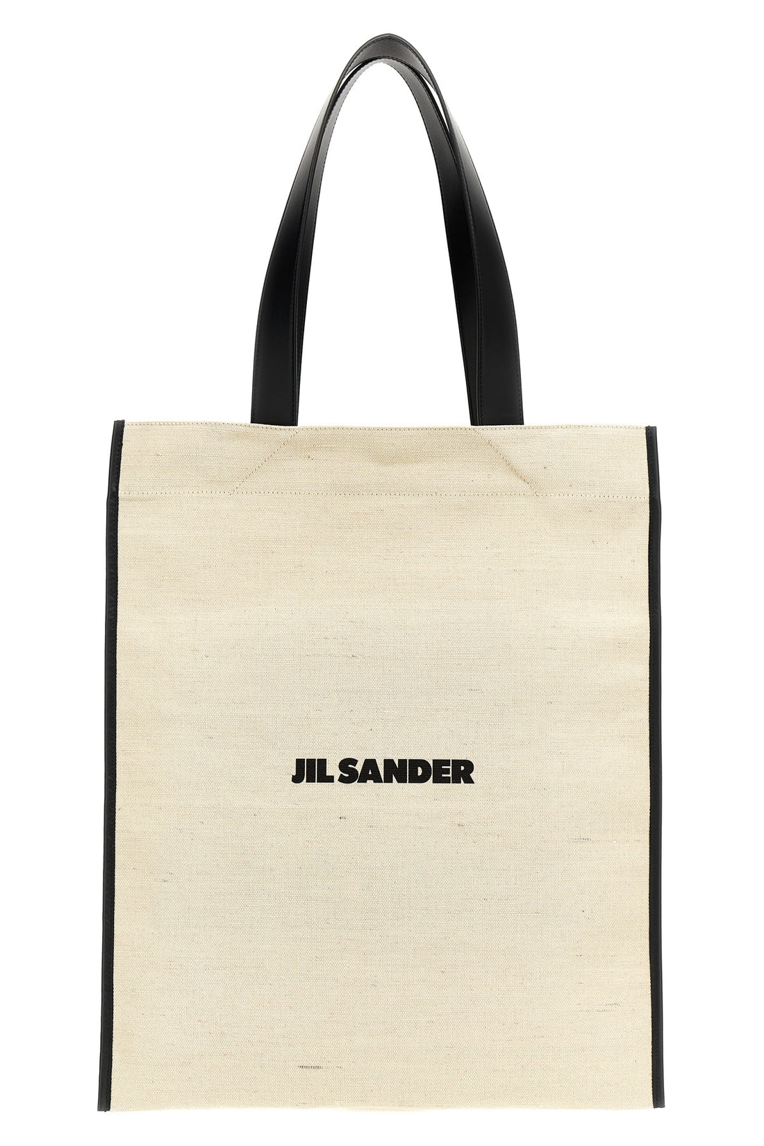 JIL SANDER OS medium flat canvas shopping bag
