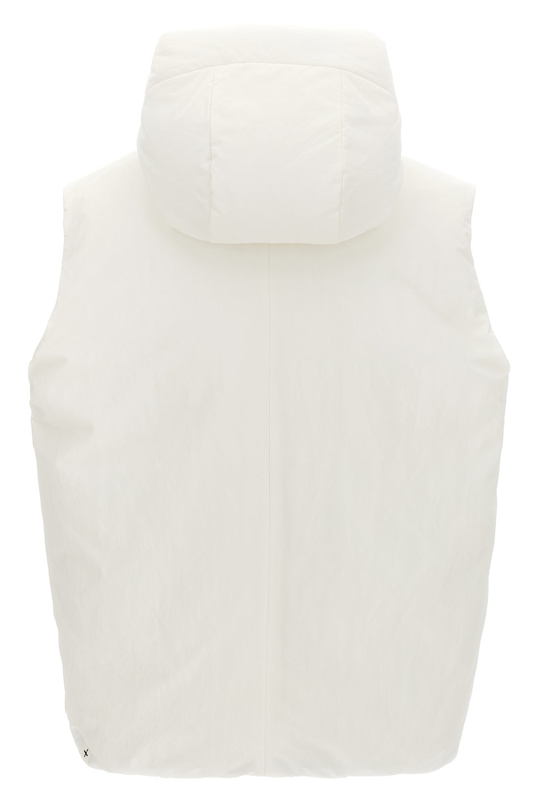 JIL SANDER 48 01 vest in padded nylon