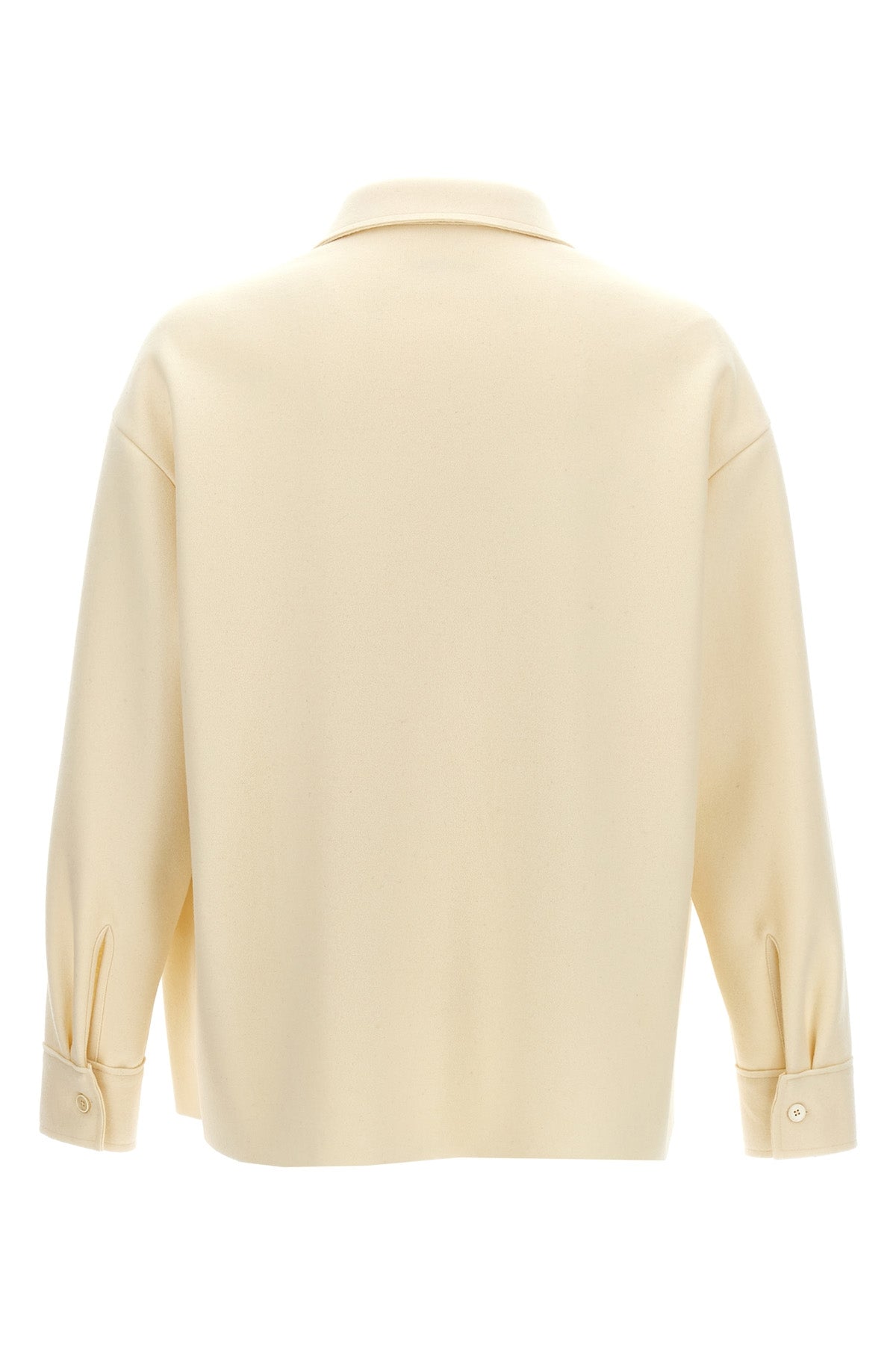 wool blend cloth shirt