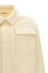 wool blend cloth shirt