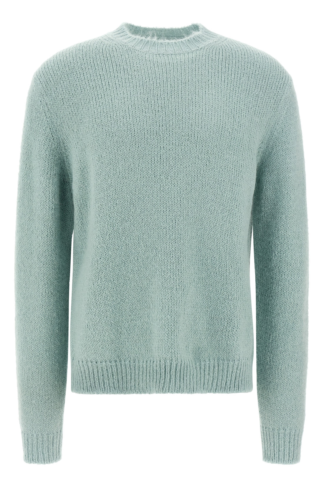 JIL SANDER 48 medium weight alpaca wool blend sweater