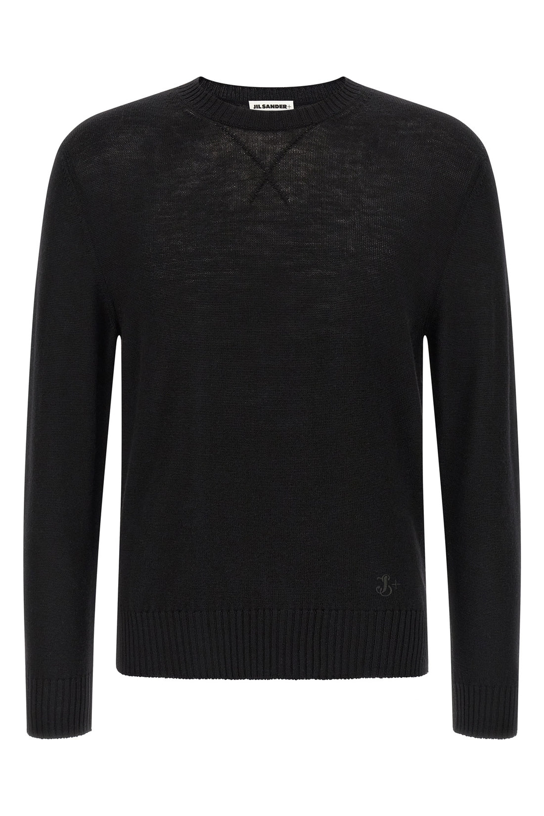 JIL SANDER 48 knitted virgin wool sweater