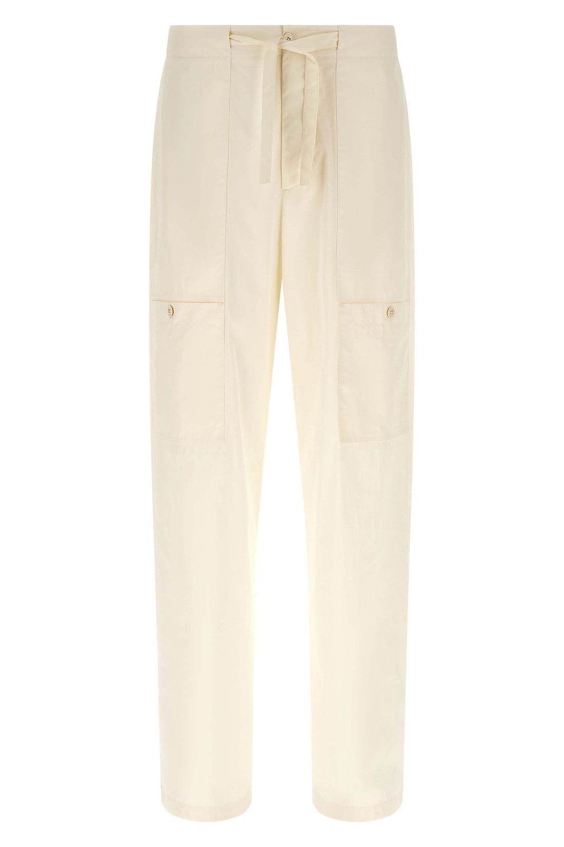 JIL SANDER 50 cargo pants in cotton poplin