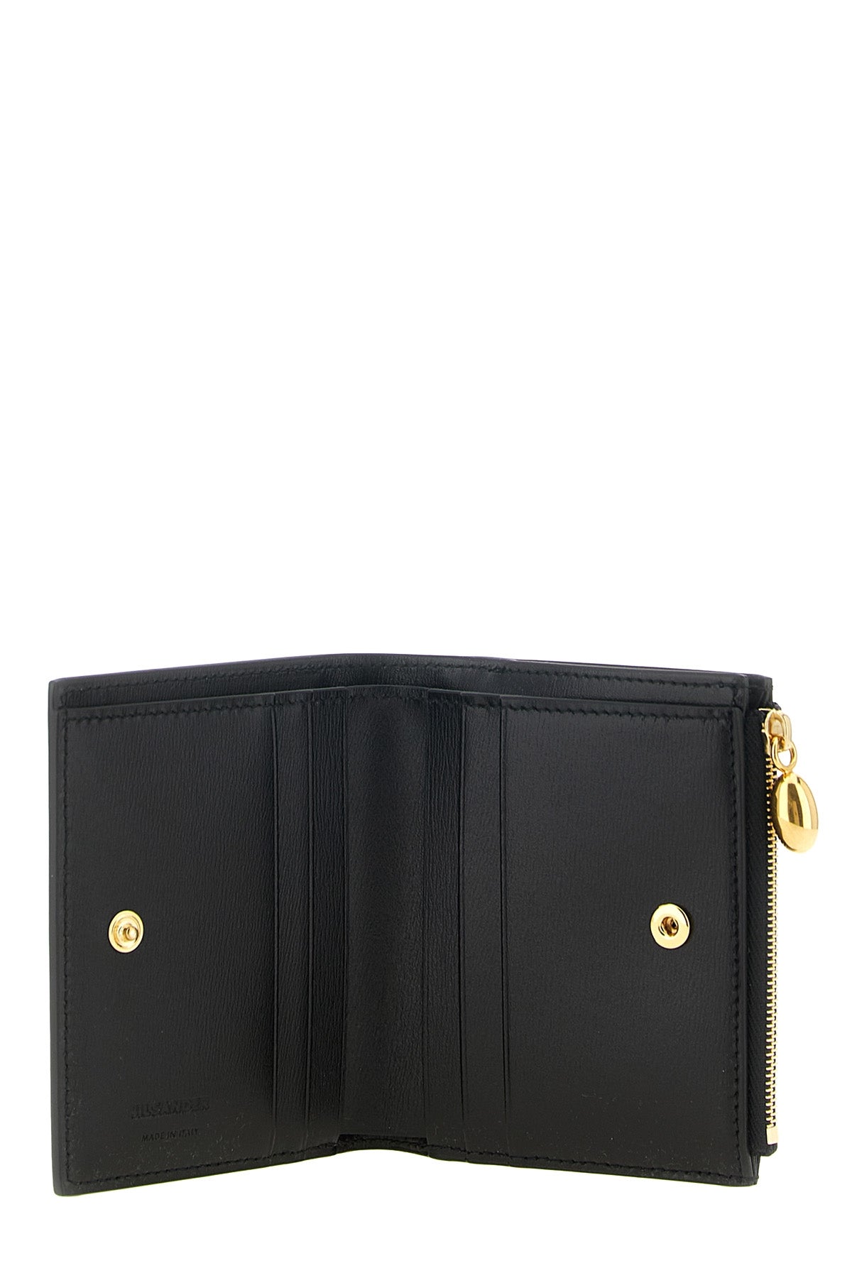 the jil sander mini wallet sets new standards for precision craftsmanship throug