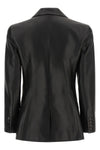 the balmain lambskin blazer redefines the codes of tailoring through a rigorous