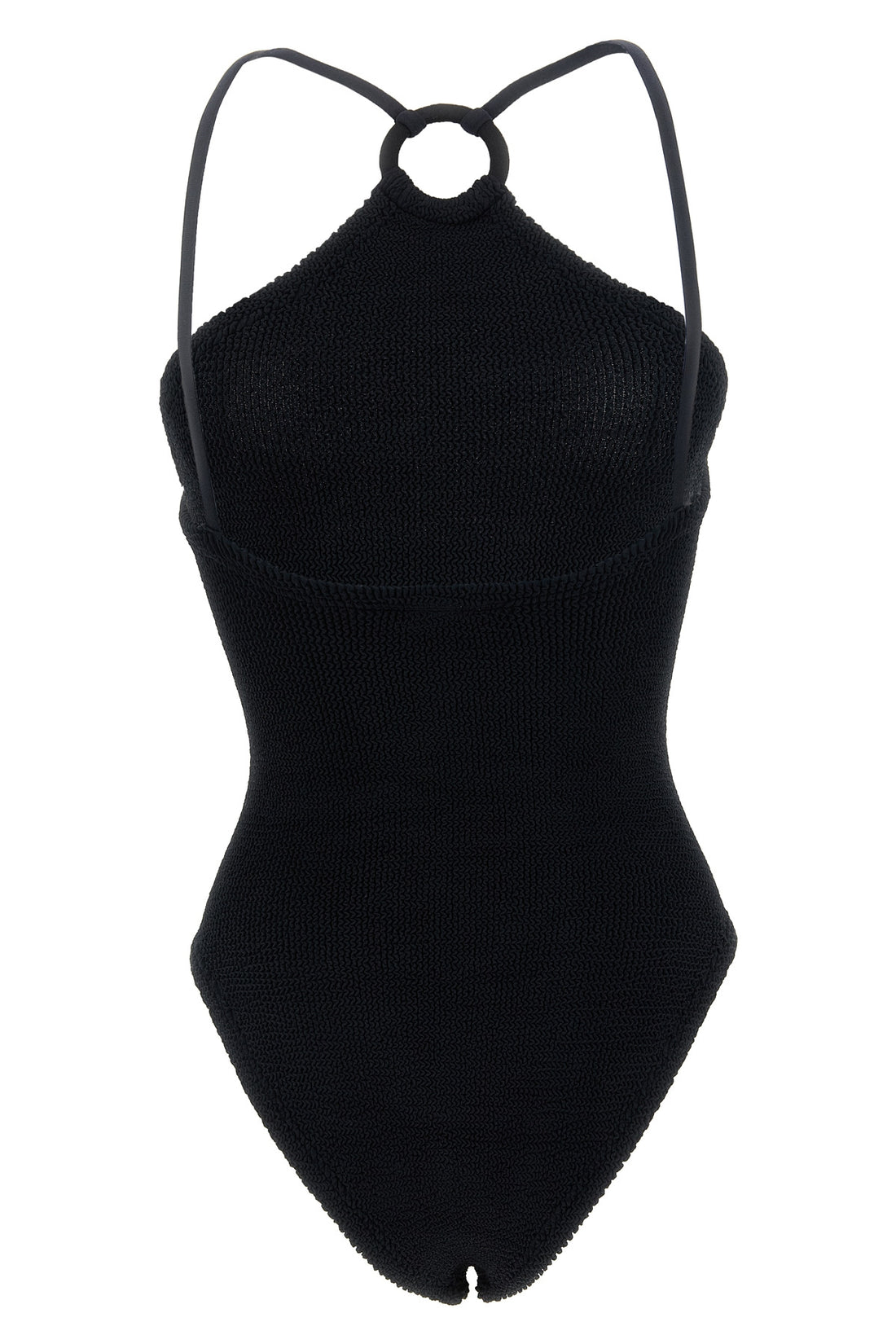 HUNZA G OS jasmine one-piece swimsuit in original crinkle(tm)