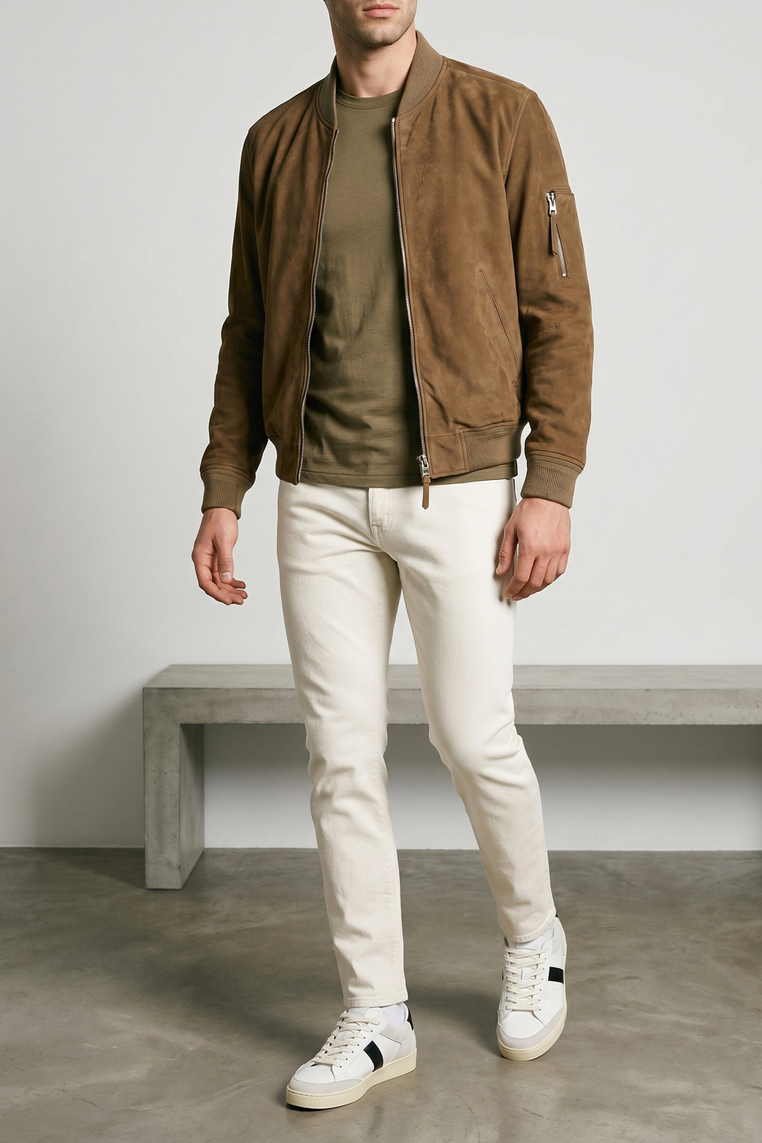 TOM FORD 58 t-shirt in lyocell and cotton blend