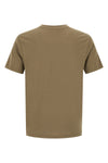t-shirt in lyocell and cotton blend