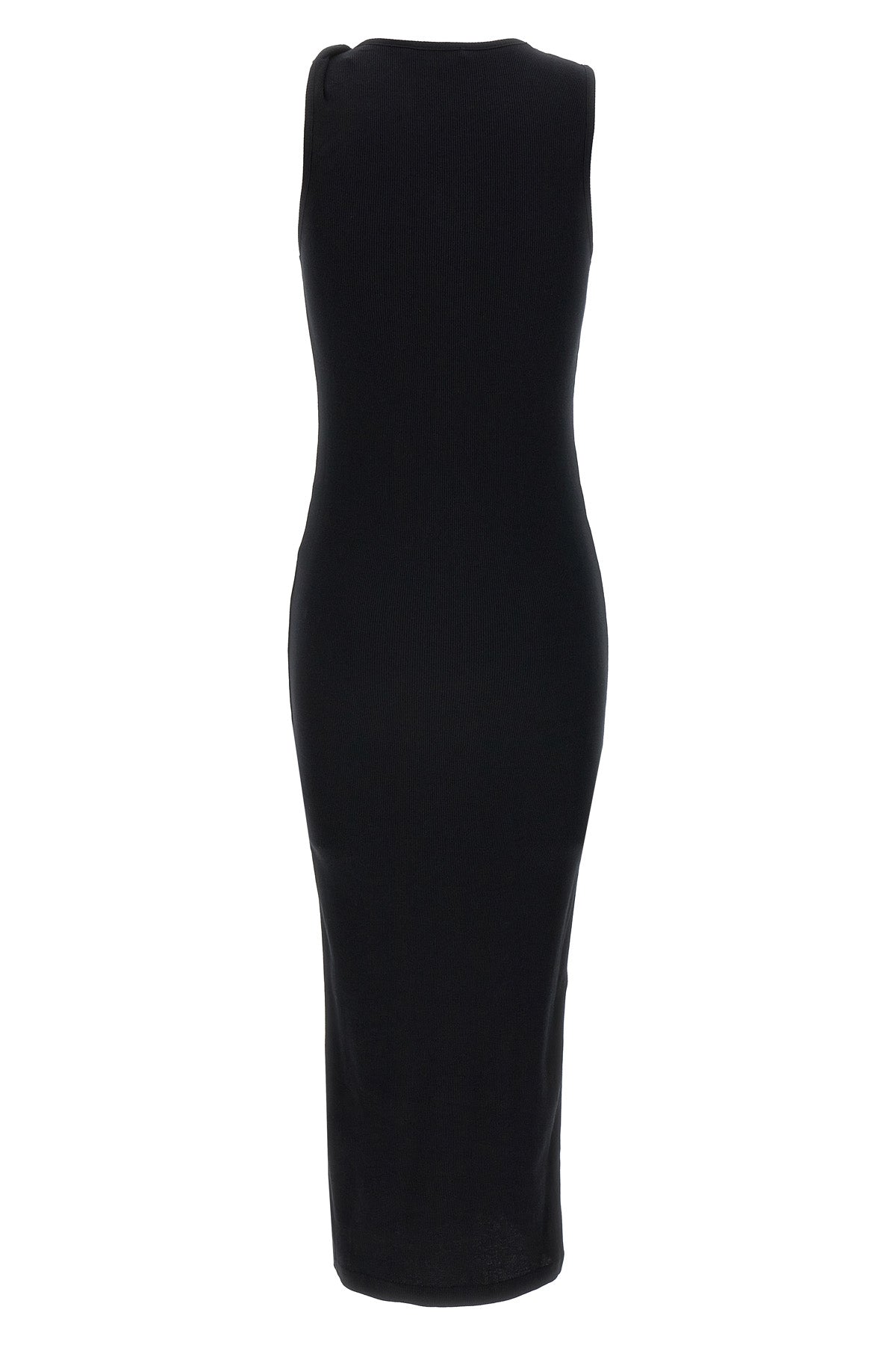 ribbed cotton dress