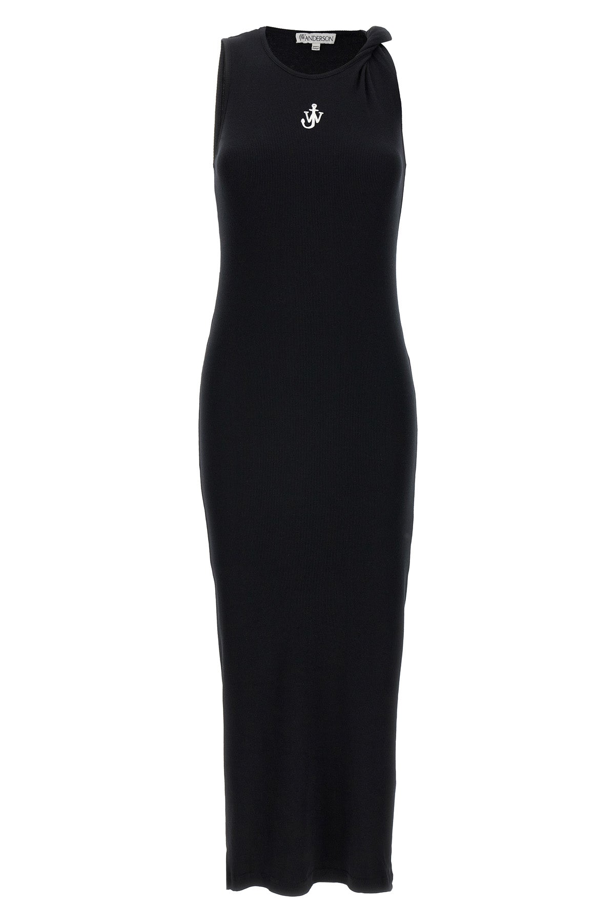 ribbed cotton dress