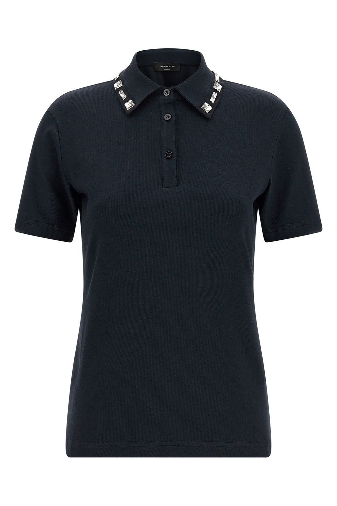FABIANA FILIPPI 40 polo shirt in stretch cotton