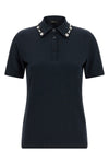 polo shirt in stretch cotton