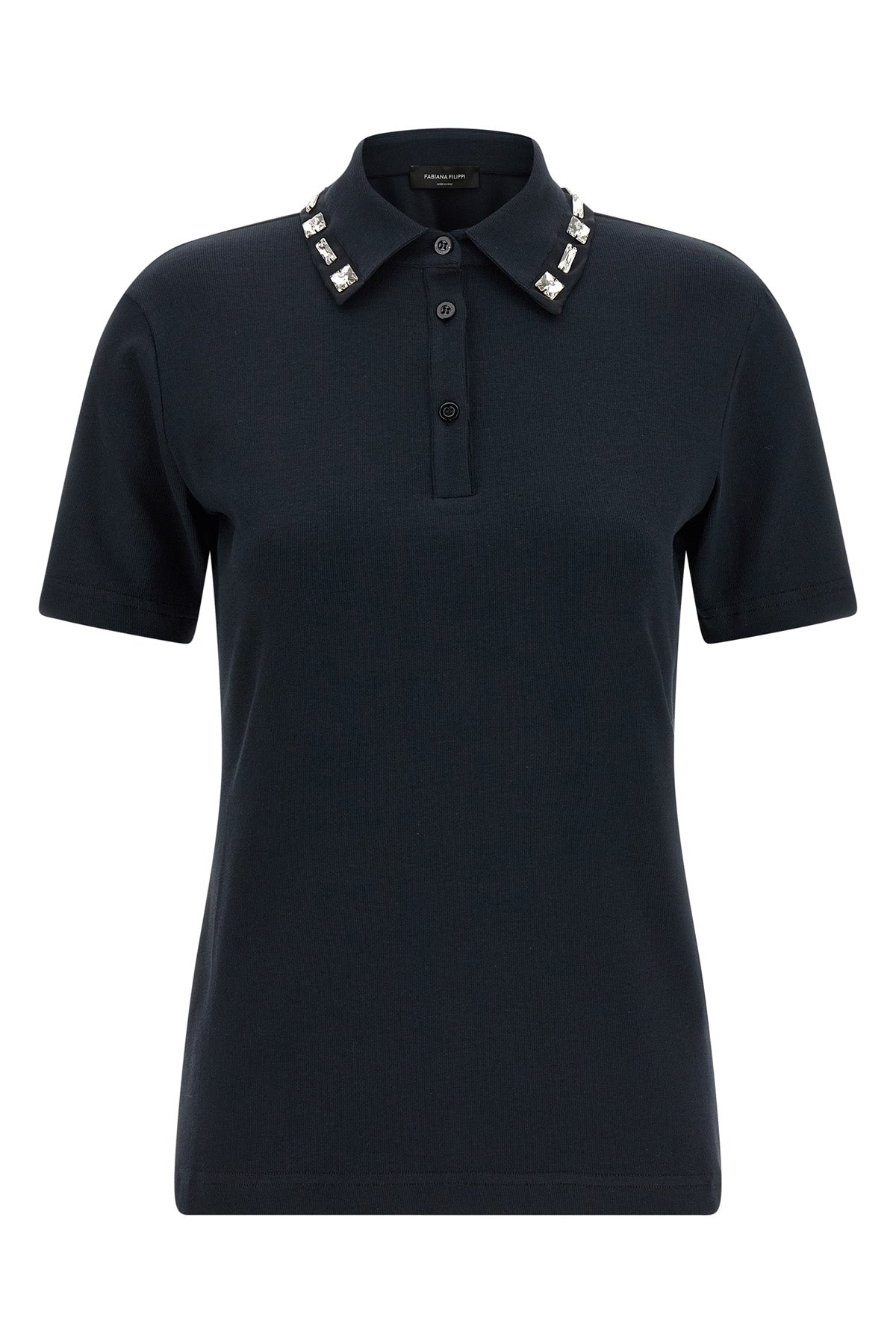 polo shirt in stretch cotton