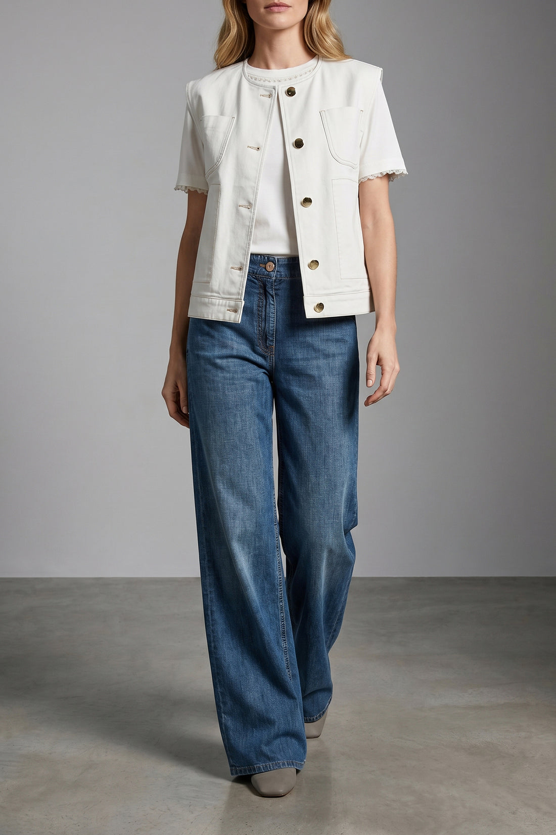 FABIANA FILIPPI 38 t-shirt in cotton jersey