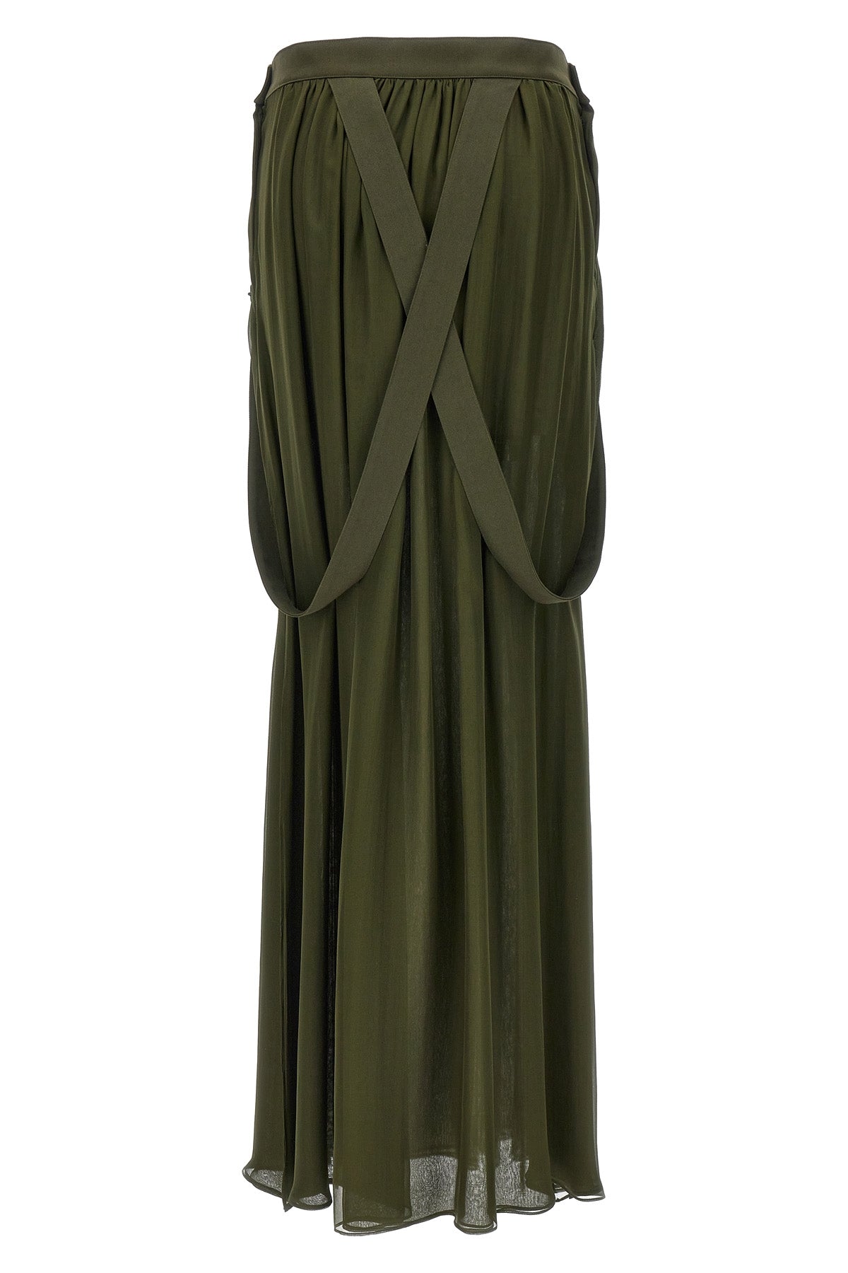 jedy silk chiffon skirt