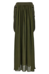 jedy silk chiffon skirt