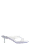 the jimmy choo jelly drop sandal defines contemporary footwear through a preci