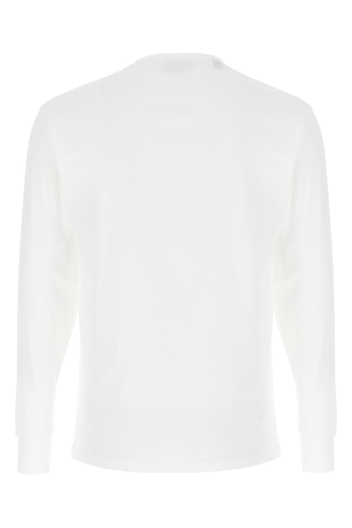 ribbed stretch cotton t-shirt