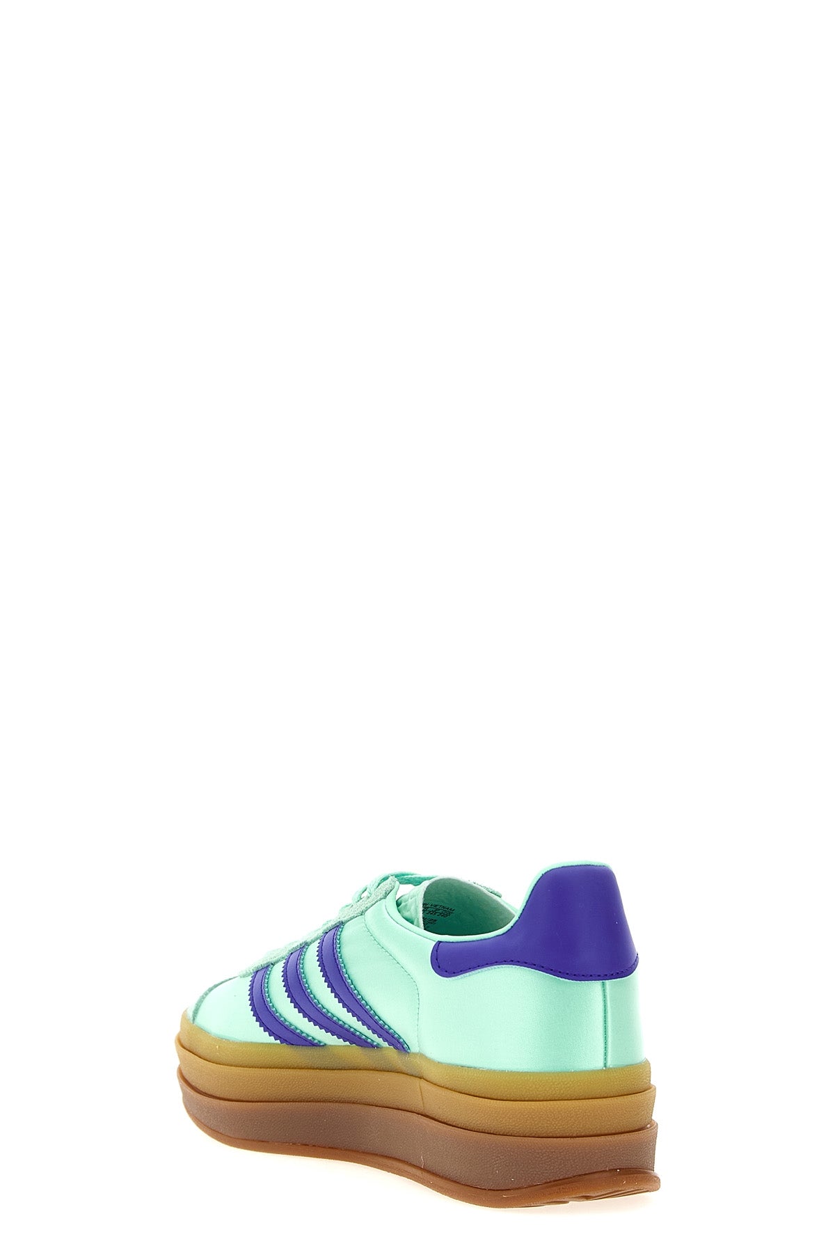 gazelle bold nylon and suede sneakers