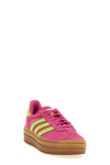 gazelle bold nylon and suede sneakers