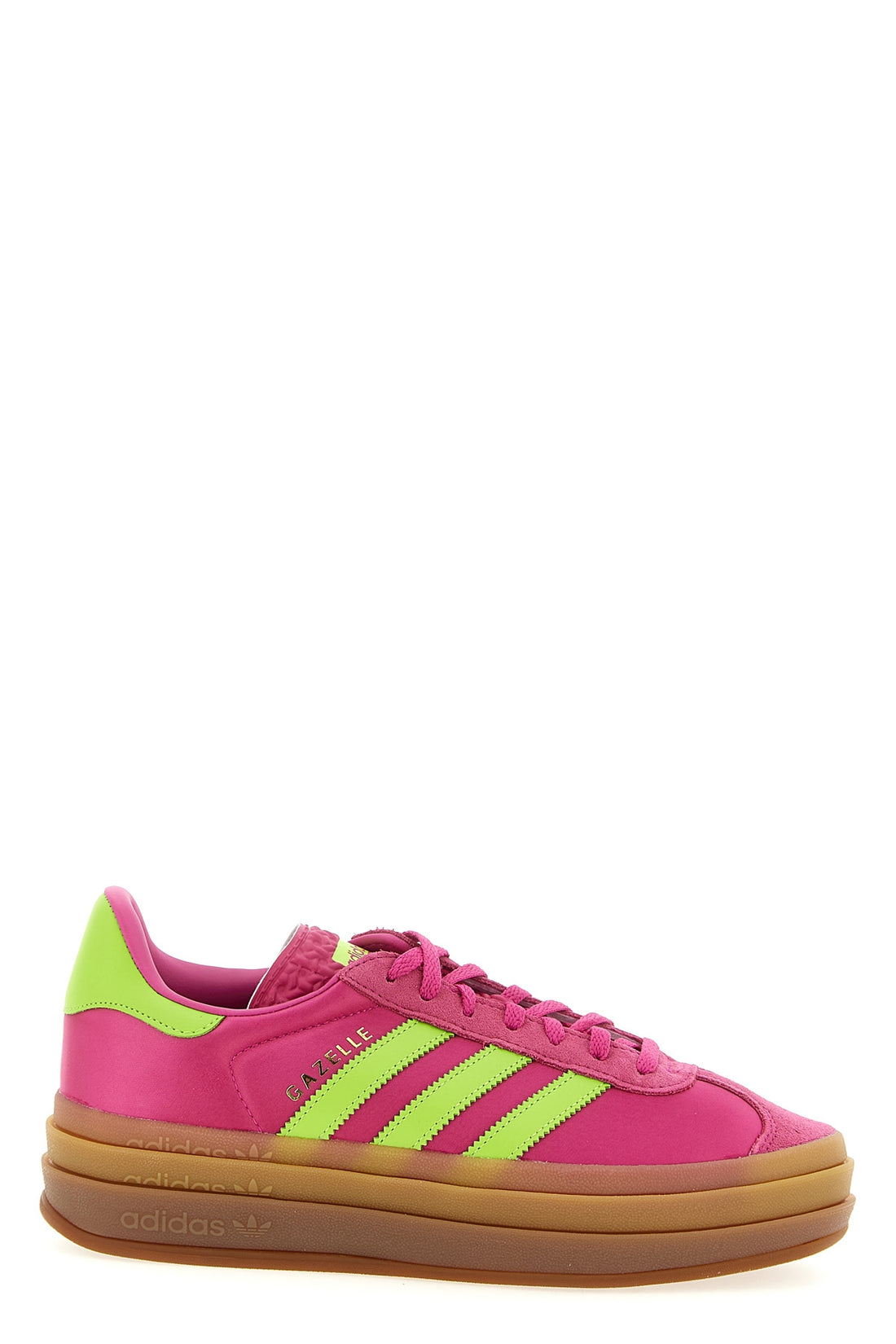 ADIDAS ORIGINALS 4 gazelle bold nylon and suede sneakers