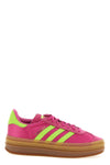 gazelle bold nylon and suede sneakers