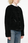 tatoosh gliss reversible suede and shearling jacket