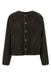 tatoosh gliss reversible suede and shearling jacket