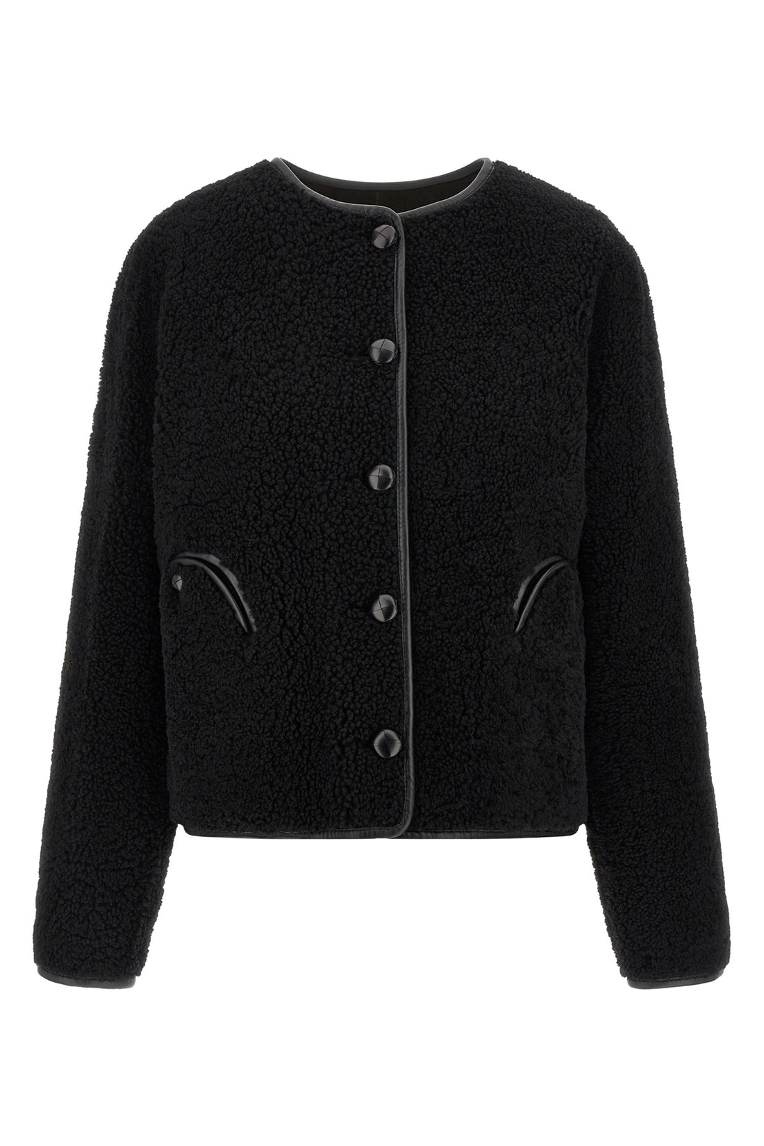 BLAZÉ MILANO 2 tatoosh gliss reversible suede and shearling jacket