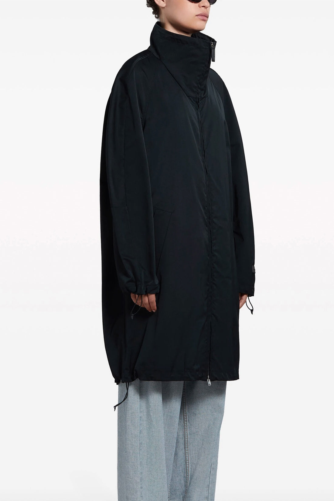 MARNI 40 parka in satin technical fabric
