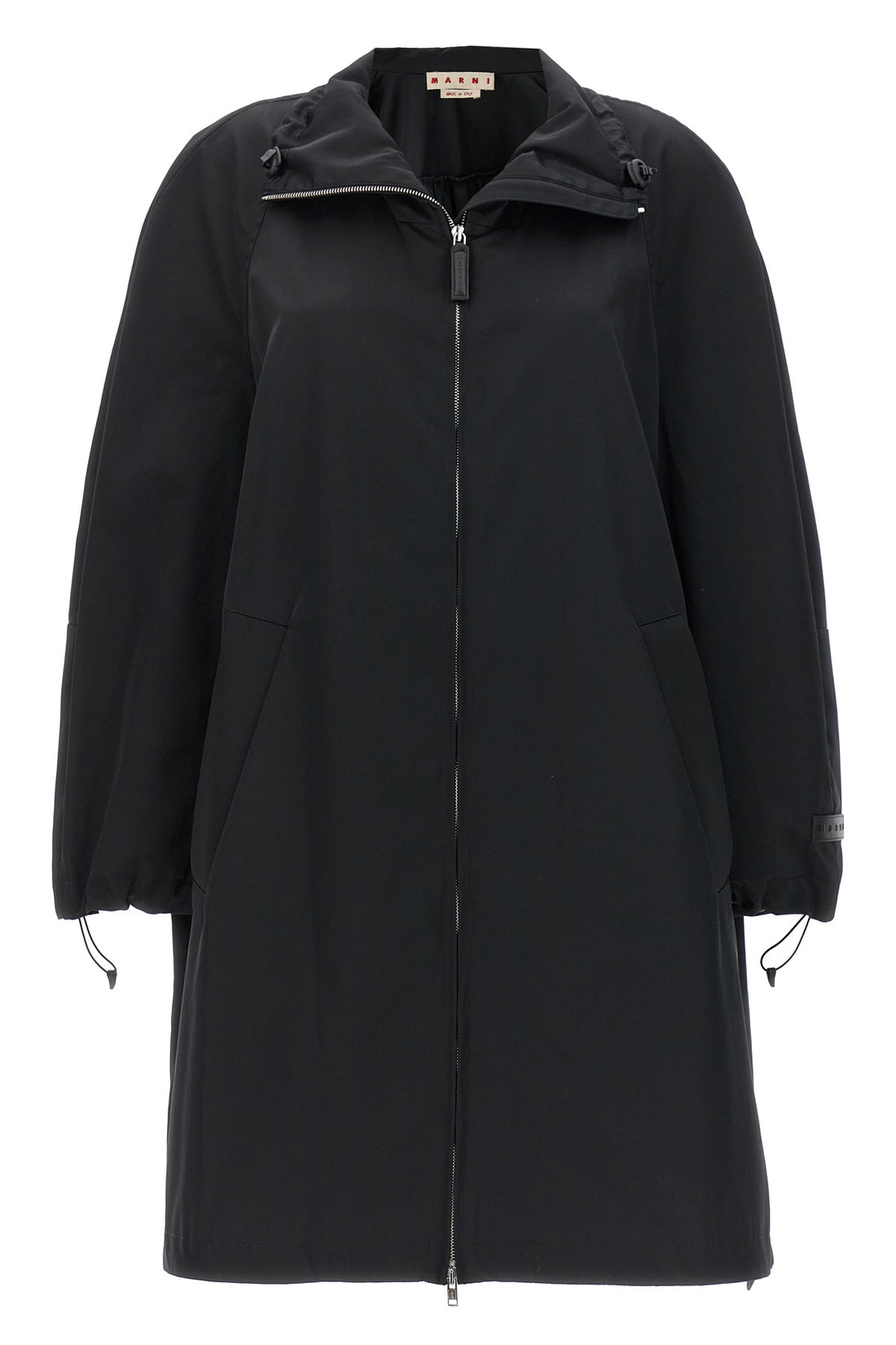 MARNI 40 parka in satin technical fabric