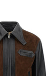 the marni jacket in pure calf leather redefines the codes of outerwear through a