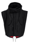 oversize nylon down jacket