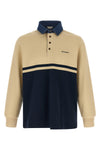 the jw anderson color-block cotton jersey polo shirt