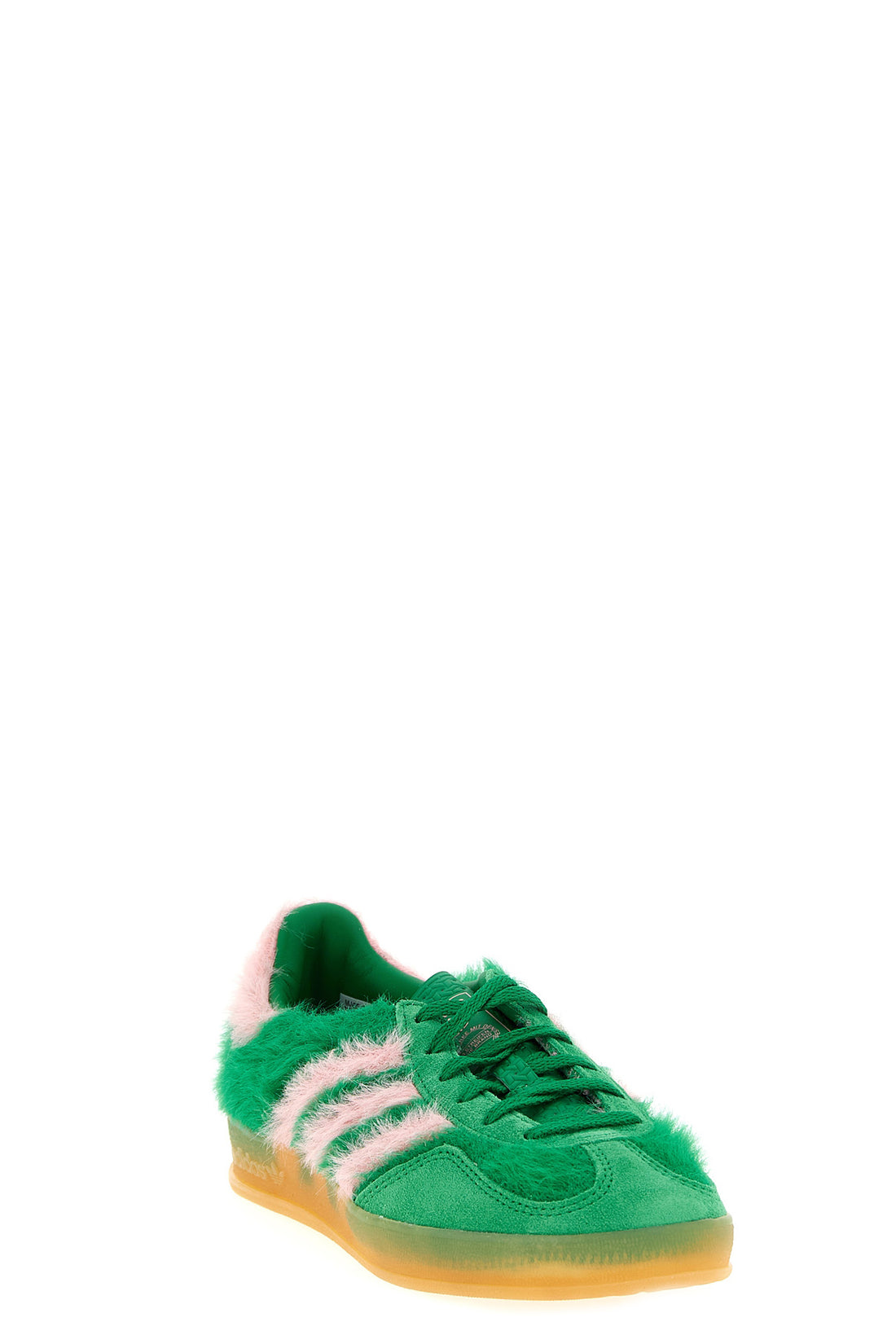 ADIDAS ORIGINALS 3.5 gazelle indoor long-pile wool sneakers