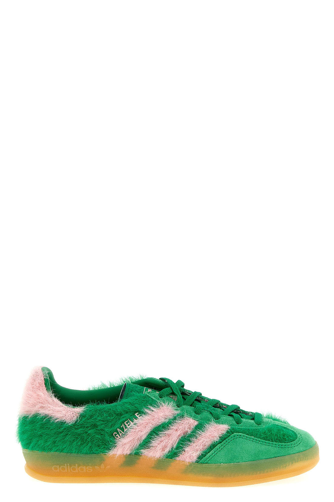 ADIDAS ORIGINALS 3.5 gazelle indoor long-pile wool sneakers