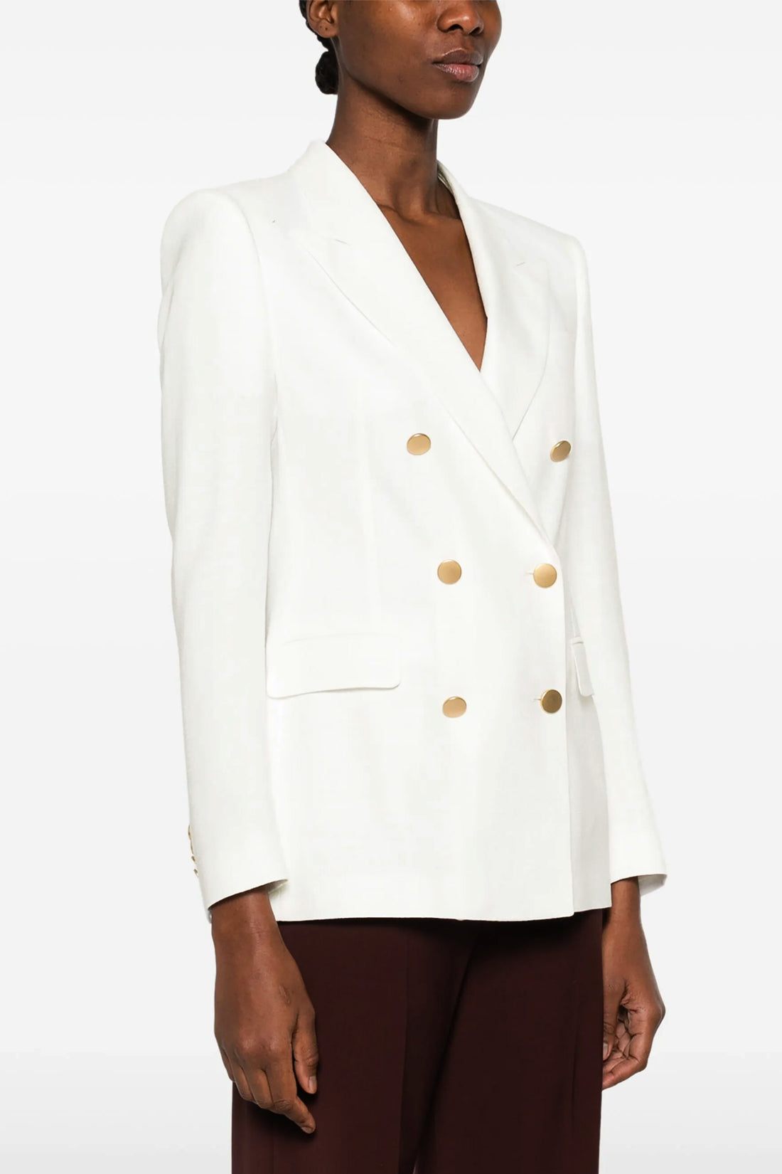 TAGLIATORE 46 parigi double-breasted blazer in viscose blend