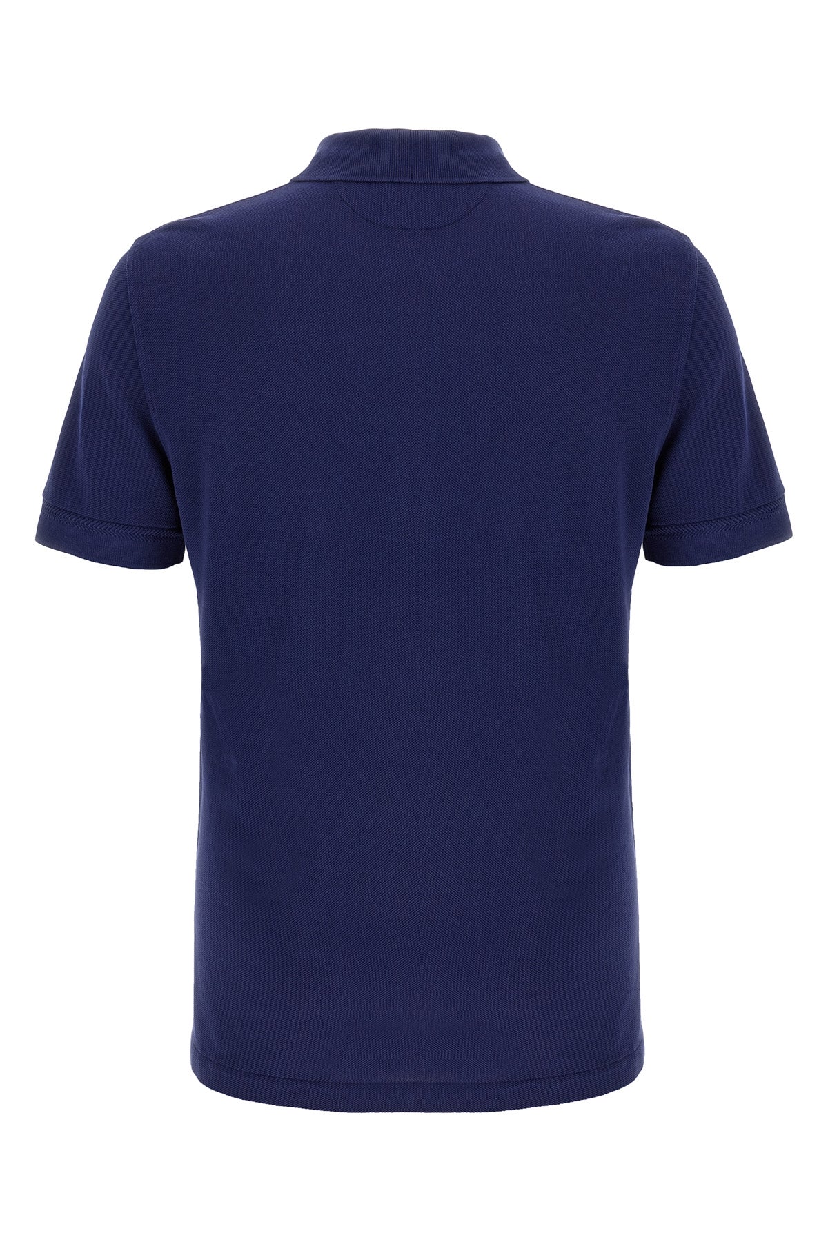 cotton and lyocell blend polo shirt