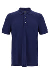 cotton and lyocell blend polo shirt
