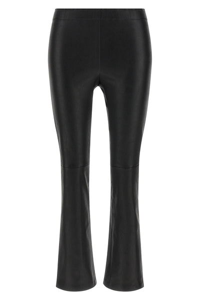 slim leather trousers
